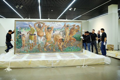 《愚公移山》等油画修复 徐悲鸿纪念馆10月开馆